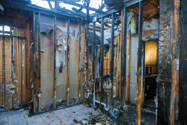 Professional Fire Damage Assessment technician working in Middletown, MD